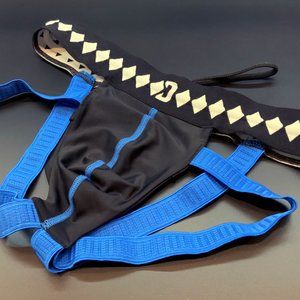 Diamond MMA Jockstrap 4-strap cup pocket Large